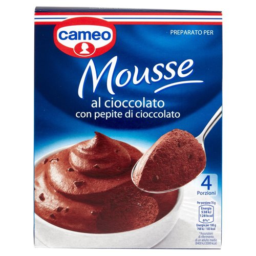 cameo Preparato per Mousse al cioccolato con pepite di cioccolato 98 g