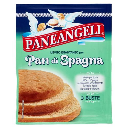 PANEANGELI Lievito Istantaneo per Pan di Spagna 3 x 11 g