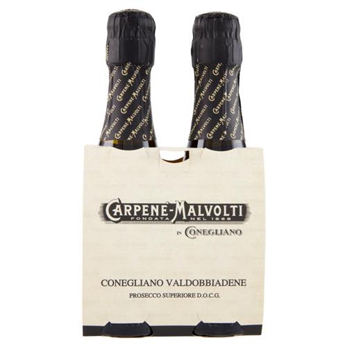 Carpenè-Malvolti Conegliano Valdobbiadene Prosecco Superiore D.O.C.G. Extra Dry 2 x 200 ml