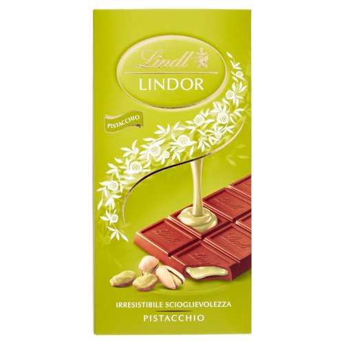 Lindt Lindor Tavoletta Cioccolato al latte Pistacchio 100g