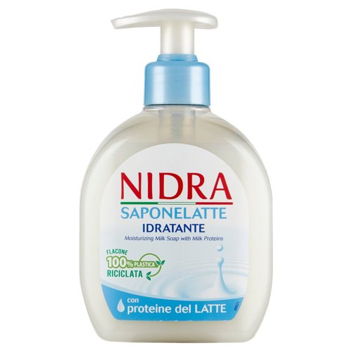 Nidra Saponelatte Idratante con proteine del Latte 300 mL