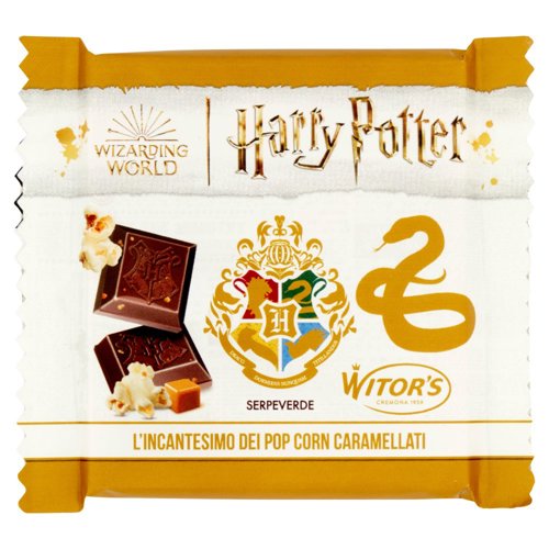 Witor's Harry Potter Serpeverde l'Incantesimo dei Pop Corn Caramellati 50 g