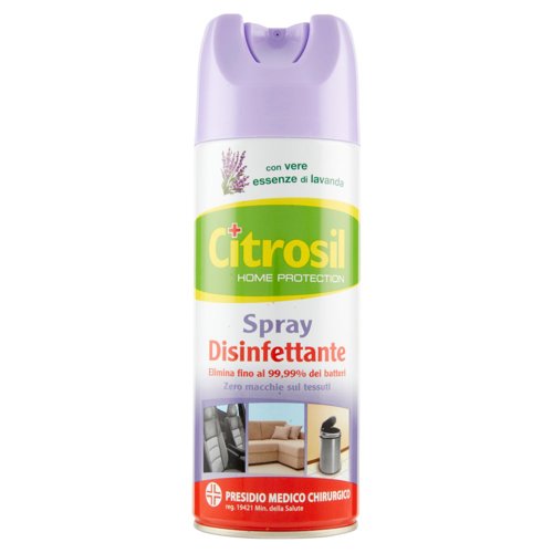 Citrosil Home Protection - Spray Disinfettante con essenze di lavanda, 300 ml