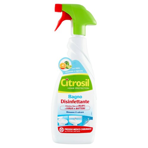 Citrosil Home Protection - Bagno Disinfettante virucida Green Cap, 650 ml