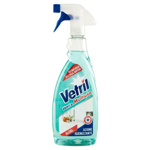 Vetril Vetri e Multiuso Alcool Igienizzante 650 ml