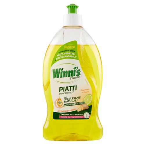 Winni's Naturel Piatti Concentrato Bergamotto e Zenzero 480 ml