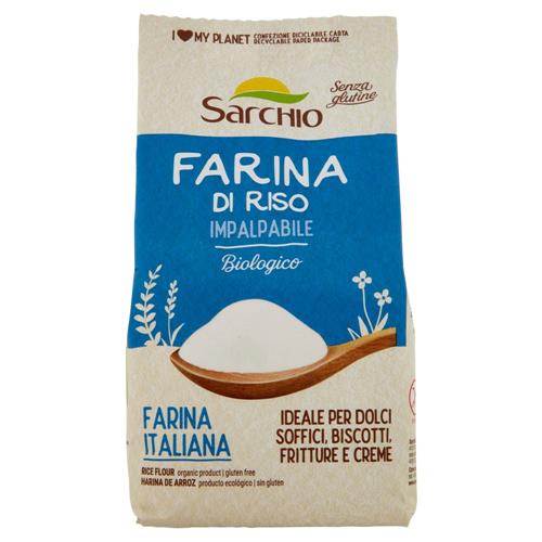 Sarchio Farina di Riso Impalpabile Biologico 500 g