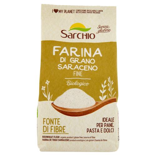 Sarchio Farina di Grano Saraceno Fine Biologico 500 g