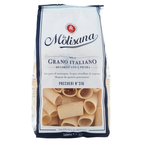 la Molisana Paccheri trafilati al bronzo N°316 500 g