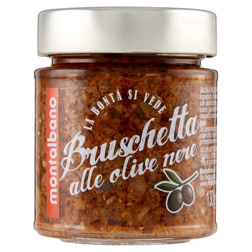 montalbano Bruschetta alle olive nere 130 g