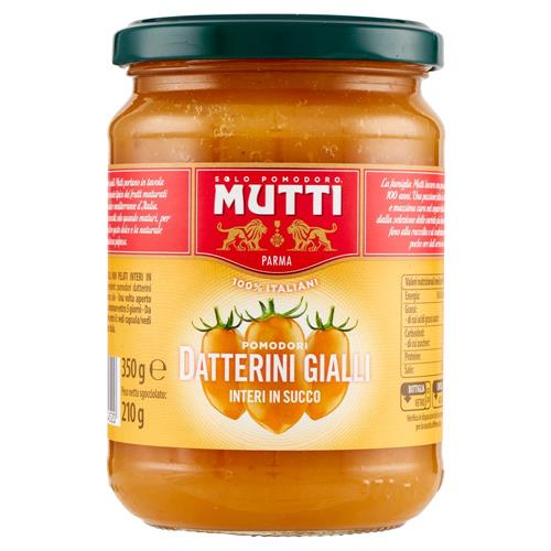 Mutti Pomodori Datterini Gialli Interi in Succo 350 g