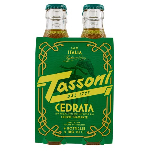 Tassoni Cedrata 4 x 180 ml
