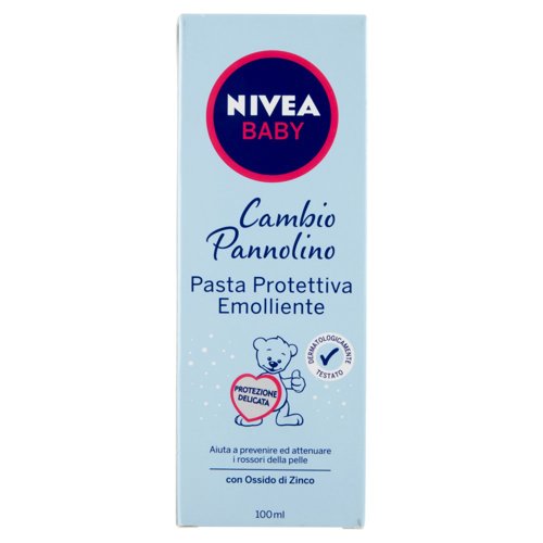 Nivea Baby Cambio Pannolino Pasta Protettiva Emolliente 100 ml
