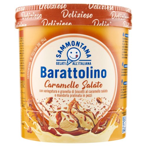 Sammontana Barattolino Delizioso Caramello Salato 500 g