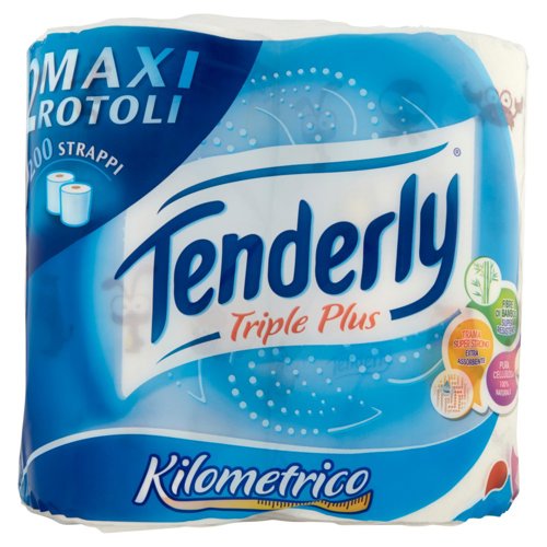 Tenderly Triple Plus Kilometrico Maxi Rotoli 2 pz