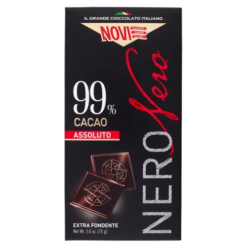 Novi NeroNero 99% Cacao Assoluto Extra Fondente 75 g