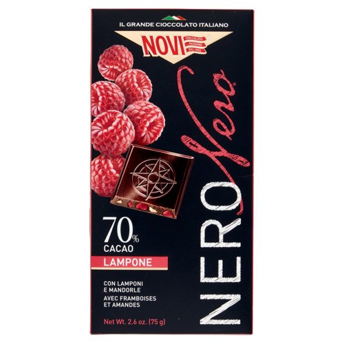 Novi NeroNero 70% Cacao Lampone 75 g