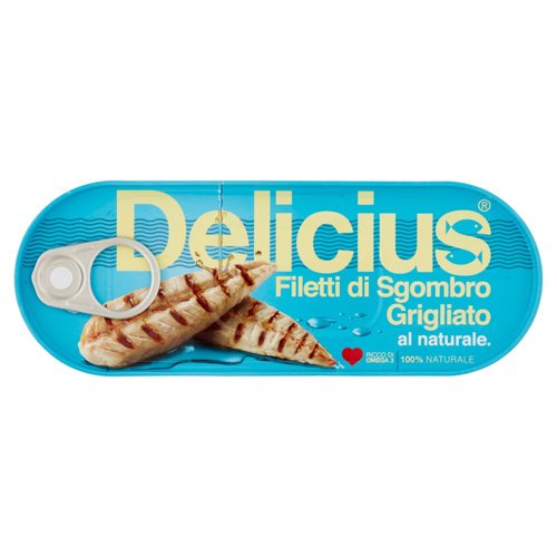 Delicius Filetti di Sgombro Grigliato al naturale 110 g