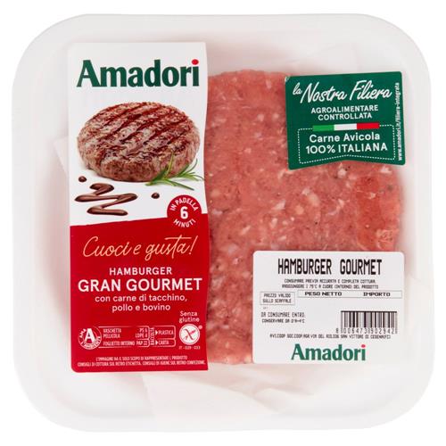 Amadori Hamburger Gran Gourmet 0,160 kg