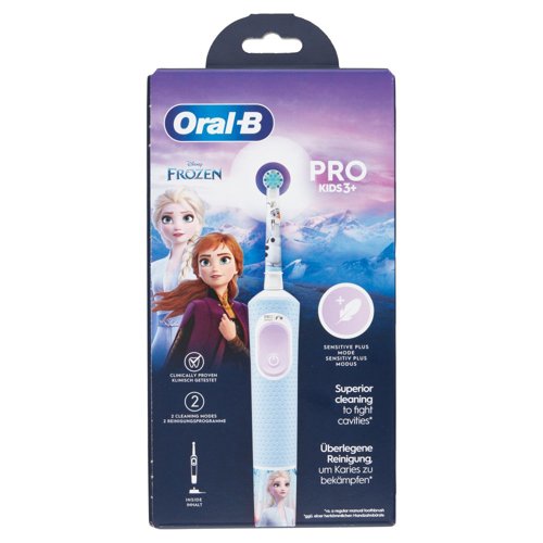 Oral-B Spazzolino Elettrico Ricaricabile Disney Frozen Pro Kids3+
