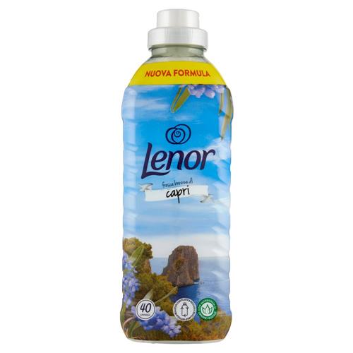 Lenor Ammorbidente Lavatrice Concentrato, fresca brezza di Capri 40 Lavaggi 840 ml