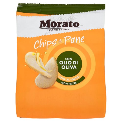 Morato Chips di Pane con Olio di Oliva 85 g