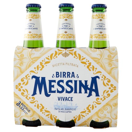 Birra Messina Vivace 3 x 33 cl