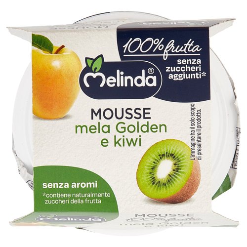 Melinda Mousse mela Golden e kiwi 2 x 100 g