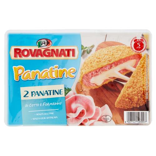 Rovagnati Panatine 2 Panatine di Cotto e Formaggio 2 x 87,5 g