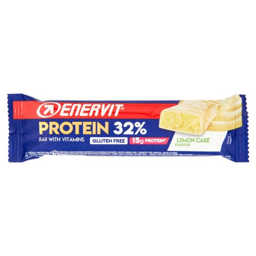 Enervit Protein 32% Bar with Vitamins Lemon Cake Flavour 48 g