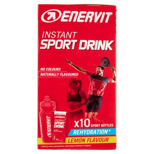 Enervit Instant Sport Drink Lemon Flavour 10 x 16 g