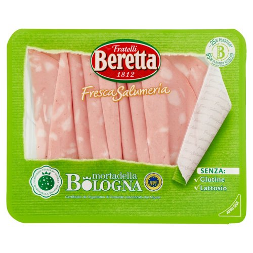 Fratelli Beretta Fresca Salumeria mortadella Bologna IGP 120 g