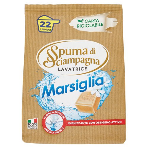 Spuma di Sciampagna Marsiglia Lavatrice 990 g