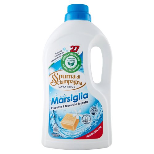 Spuma di Sciampagna Marsiglia Lavatrice Igienizzante 1215 ml