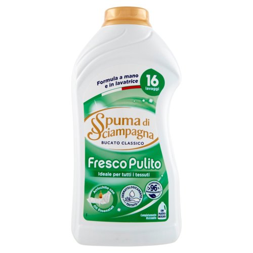 Spuma di Sciampagna Fresco Pulito Bucato Classico 800 ml