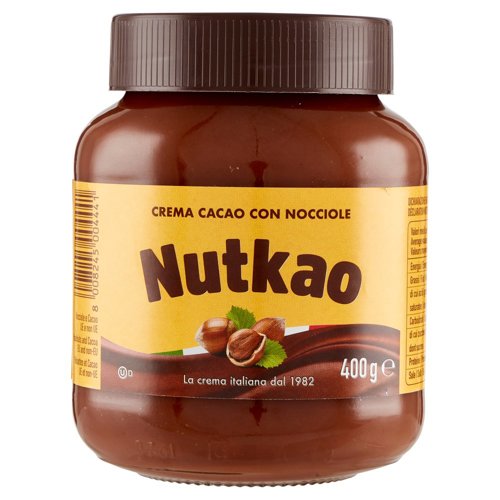 Nutkao Crema Cacao con Nocciole 400 g