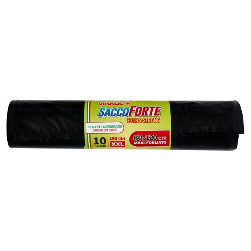 virosac SaccoForte Extra-Strong 80x120 cm 150 litri XXL 10 pz