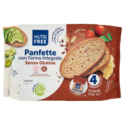 Nutrifree Panfette con Farina Integrale Senza Glutine 340 g