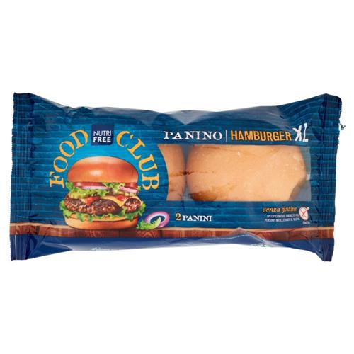 Nutrifree Food Club Panino Hamburger XL senza glutine 200 g