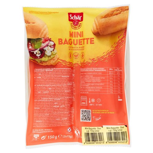 Schär Mini Baguette 150 g