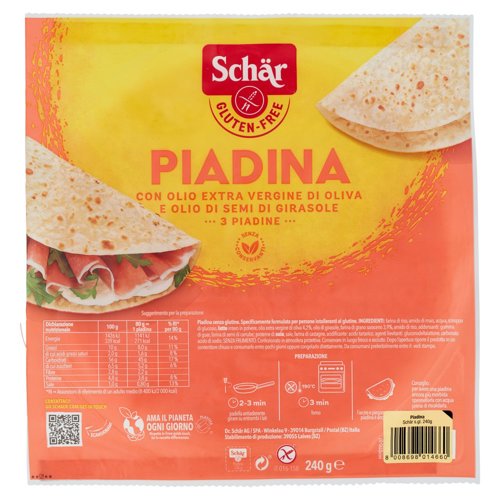 Schär Piadina 3 x 80 g