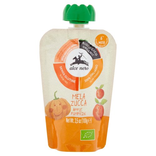 alce nero Mela Zucca 100 g