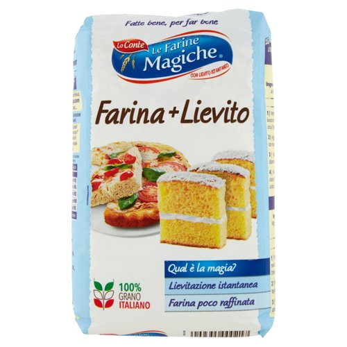 Le Farine Magiche Farina + Lievito 1000 g