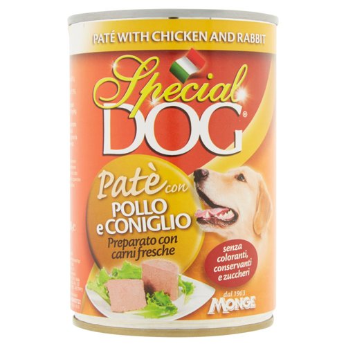 Special Dog Patè con pollo e coniglio 400 g