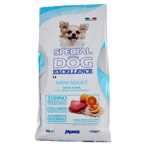 Special Dog Excellence Mini Adult con Tonno 1,5 kg