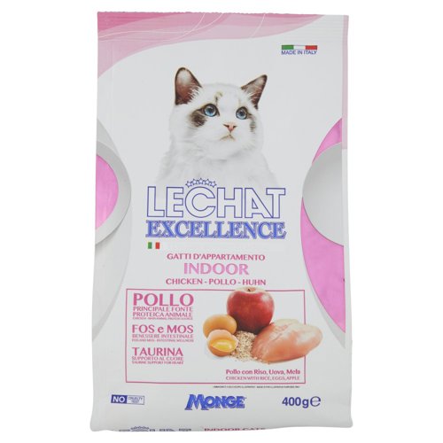 LeChat Excellence Indoor Pollo 400 g