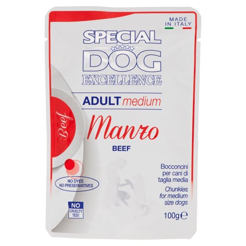 Special Dog Excellence Adult medium Manzo Bocconcini 100 g