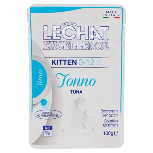 Le Chat Excellence Kitten 0-12 mesi Tonno Bocconcini 100 g
