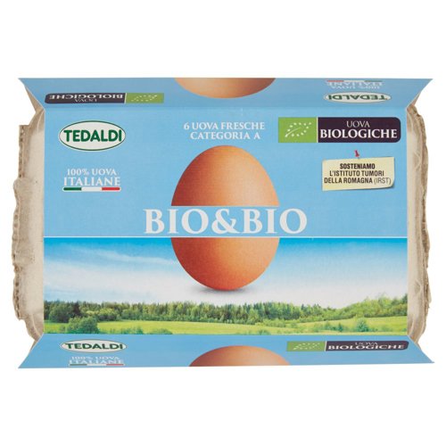 Tedaldi Bio&Bio 6 Uova Fresche 330 g