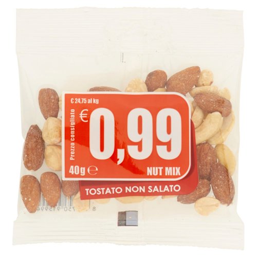 Nut Mix Tostato Non Salato 40 g